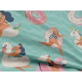 thumbnail image 5 of oneOone Rayon Light Mint Green Fabric Kawai Sewing Craft Projects Fabric Prints By Yard 56 Inch Wide, 5 of 5
