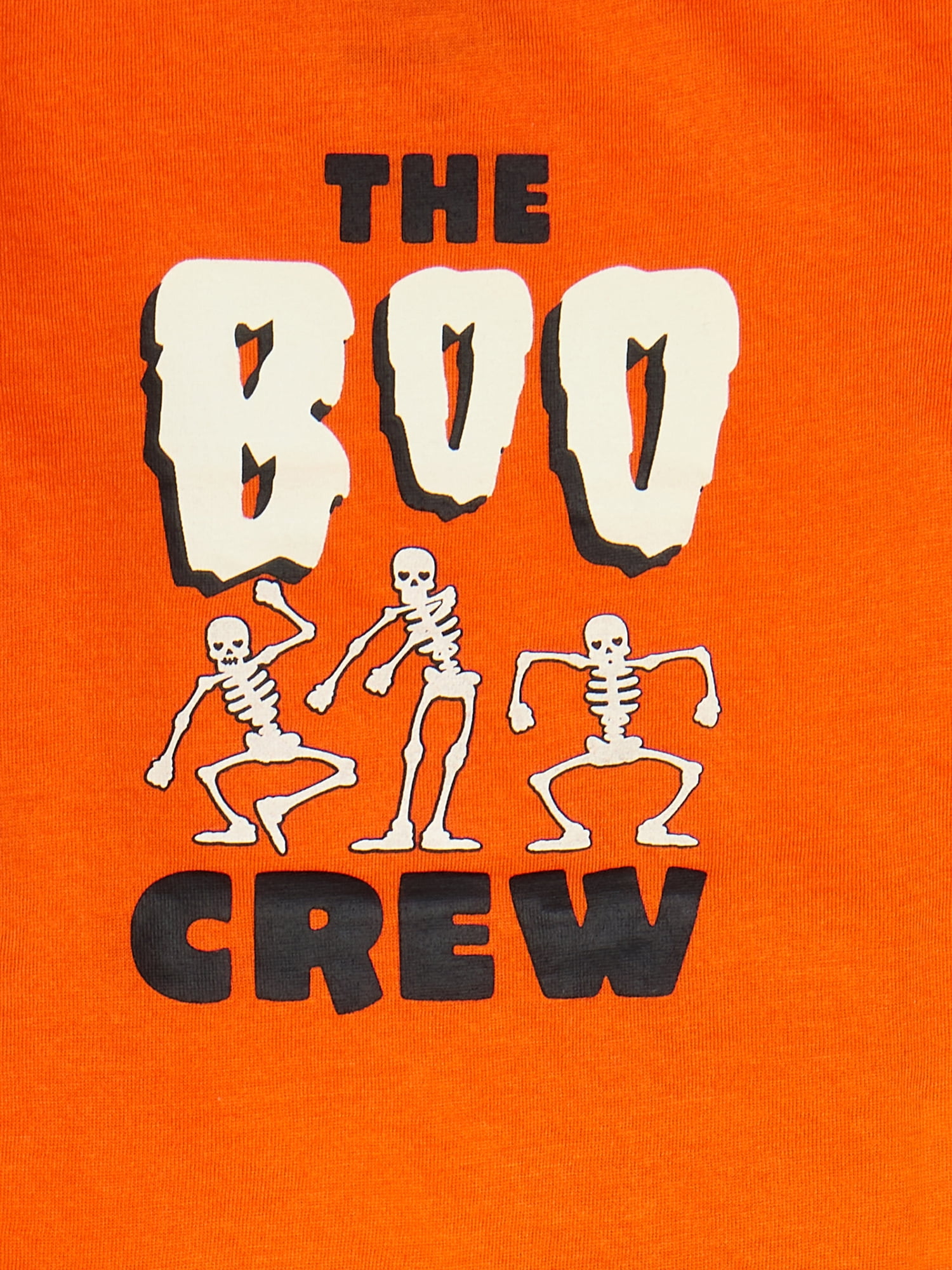 Toddler Unisex Matching Family Halloween Pajamas Boo Crew, 2-Piece Set