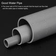 thumbnail image 6 of Uxcell 1 Count Polyvinyl Chloride Rigid Pipe High Impact for Water Pipe, 16.6mm x 22mm Grey, 6 of 7