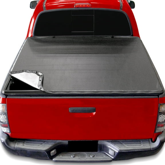 Stehlen 714937188679 Hidden Snap Tonneau Cover - Black For 1994-2003 Chevy S10 GMC S15 Sonoma / 1996-2000 Isuzu Hombre 6 Feet ( 72" ) Bed