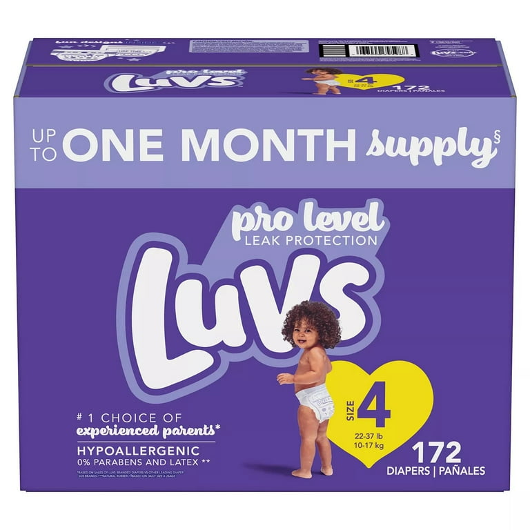 Luvs Ultra Leakguards Newborn Diapers, Size 1, 210 Ct, 46 OFF