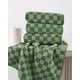 thumbnail image 4 of Toallas de mano Jacquotha Soft Green a cuadros, paquete de 4 unidades, 420 g/m², 4 of 7