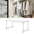 thumbnail image 1 of Expandable Cabinet Shelf Organizer, Stackable Adjustable Expandable Organizer Riser, Pantry Storage Shelves for Kitchen Cabinet, Pantry Cupboard, Under Sink, Countertop, 1 of 7