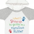 thumbnail image 4 of Inktastic Marathon Runner Future Boys or Girls Baby Bodysuit, 4 of 5