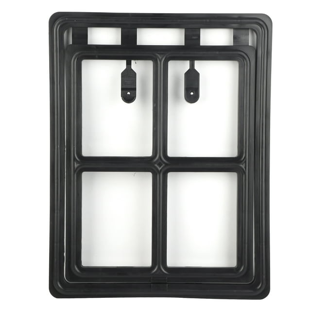 Cat Door For Screen Door, Weight 317~835g Pet Dog Door Various Sizes Black White For Window For Gate For Screen Door