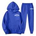 thumbnail image 3 of Sweat Suits for Men 2 Piece Outfit Set Casual Sports Long Sleeve Hoodie With Sweatpants Tracksuits Jogging Suit, 3 of 3