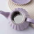 thumbnail image 3 of Serve for 6- Fine China Pink Coffee Cup/Teacup Set, 8 OZ Cups& Saucer, with Teapot-Sugar Bowl-Cream Pitcher Teaspoons and tea strainer for Tea/Coffee, 3 of 5