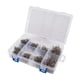 thumbnail image 4 of Varillas de soldadura, grapas calientes, portátiles, de reparación, con caja de almacenamiento, prácticas grapas de soldadura de acero inoxidable para 800 piezas, 4 of 8