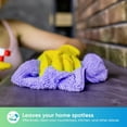 thumbnail image 3 of HOMEXCEL Microfiber Cleaning Cloth, 12 Pack Microfiber Towels for Cars, Reusable Cleaning Rags for Car, Household, Kitchen, Window, 11.5"X11.5" Purple, 3 of 6