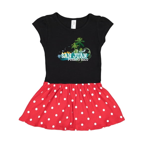 Inktastic San Juan Puerto Rico Gift Toddler Girl Dress