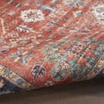 thumbnail image 5 of Nourison Fulton Floral Vintage Non-Slip Flatwoven Indoor Rug Rust 5' x 7', 5 of 7