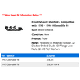 thumbnail image 2 of Front Exhaust Manifold - Compatible with 1995 - 1996 Oldsmobile 98, 2 of 2