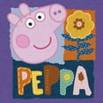 thumbnail image 2 of Women's Peppa Pig Spring Portrait  Racerback Tank Top Purple Heather Small, 2 of 4