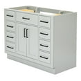 thumbnail image 4 of Ariel Hepburn 42 In. Single Sink Base Cabinet In Grey, 4 of 10