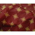 thumbnail image 4 of oneOone Silk Tabby Fabric Floral Block Print Fabric BTY 42 Inch Wide, 4 of 4