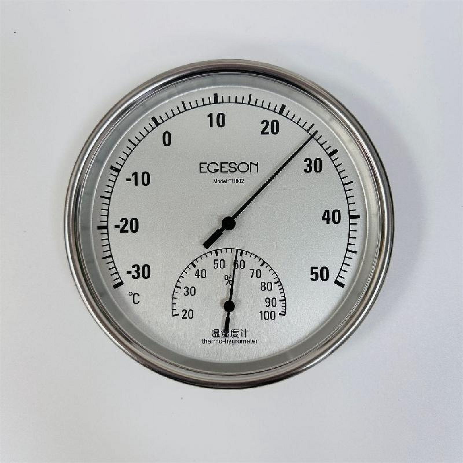 Precisions Thermometers & Hygrometer with Wide Temperature Humidity Ranges Upgrades for Home Garden Patio Sauna Room