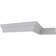 thumbnail image 6 of 4 7/8"H x 3 1/2"P x 6"F x 94 1/2"L Bedford Egg & Dart Crown Moulding, 6 of 14