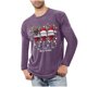 thumbnail image 1 of Blusas y camisas de manga larga con cuello redondo para hombre, ropa deportiva para el hogar, pijamas, camisetas de color liso, blusa deportiva para hombre, poliéster, 1 of 5
