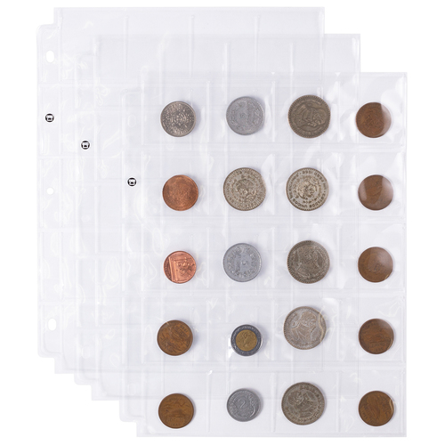 20pocket Coin Sleeves, 20pack