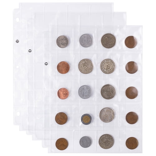 20pocket Coin Sleeves, 20pack