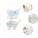 thumbnail image 4 of FELTECHELECTR 2 cestas tejidas para guardar dulces y artículos diversos, con forma de carrito, para regalo., 4 of 6