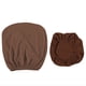 thumbnail image 1 of Yuarrent Paquete de 2 fundas para sillas de oficina, resistentes al desgaste, lavables, estilo Simple Multicolor, para decoración del hogar, funda para Decoración del hogar Marron oscuro Yuarrent HA011226-04, 1 of 5