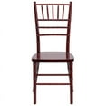 thumbnail image 2 of Mahogany Wood Chiavari Banquet Chair with FREE Fabric Seat Cushions, 2 of 5