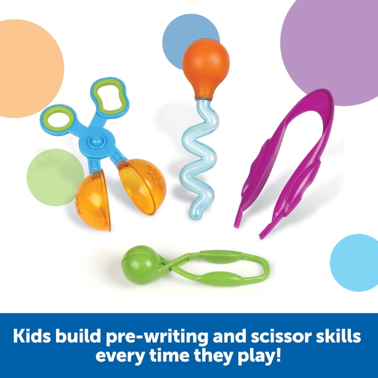 Learning Resources Helping Hands Fine Motor Tools Classroom Set,24