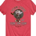 thumbnail image 3 of Sesame Street - Count Von Count - Toddler and Youth Short Sleeve Graphic T-Shirt, 3 of 5