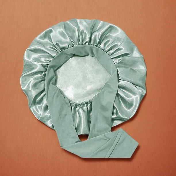 Capó Con Bandas Ducha Ajustables para El Capó para Mujeres (verde)