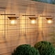 thumbnail image 5 of Luces de pared solares para jardín al aire libre | Sensor de movimiento | Panel solar policristalino de ahorro de energía | ABS+PC resistente a la intemperie | Blanco cálido | Decoración de Villa, 5 of 9