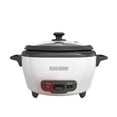thumbnail image 1 of Black+Decker 6-Cup Rice Cooker, 1 of 9