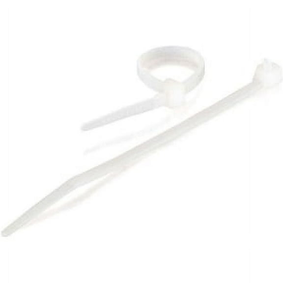 100PK 6IN WHITE CABLE TIES