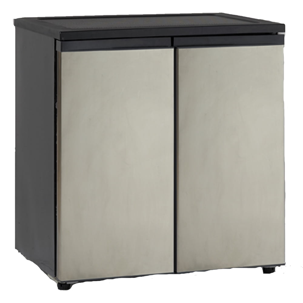 Avanti 5.5 Cu Ft SidebySide Refrigerator/Freezer, Stainless Steel