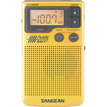 Sangean Portable AM/FM Radios, Black, PR-D12 - Walmart.com Sangean Portable AM/FM Radios, Black, PR-D12 - Walmart.com