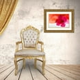 thumbnail image 3 of Beraldo, Zandina Muench 18x13 Gold Ornate Wood Framed with Double Matting Museum Art Print Titled - Hibiscus Flower and Tissue Paper with Light, 3 of 4