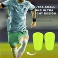 thumbnail image 4 of Mini Espinilleras Fútbol ​​protectores Pantorrilla para Adultos Protectores Antideportivos Tipo Inserción para Engrosados ​​(mini Verde Fluorescente S), 4 of 9