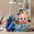 thumbnail image 3 of Loo Loo Kids Mochila de Cuerdas para Deportes y Gimnasio, Bolsa de Cuerdas Resistente al Agua, Bolsa Cinch, 30×40cm, 3 of 6