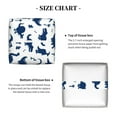 thumbnail image 5 of Picia Cute Cartoon Dinosaur Pattern Tissue Box Cover,PVC Leather Square Holder,Tissue Box Holder with Magnetic Bottom,Facial Paper Organizer Dispenser-5.2"X5.2"X5.2", 5 of 8
