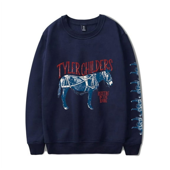 Tyler Childers Merch Rustin' Natural Crewncek Sweatshirt Merch Casual Sweatshirt Unisex Clothing