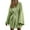 Green, variant on Linen Long Sleeve Shirt Women Peasant Blouses for Women Linen Shirts for Women Flowy Tops for Women Cotton Linen Roll Up Lace Casual Loose Fit White L