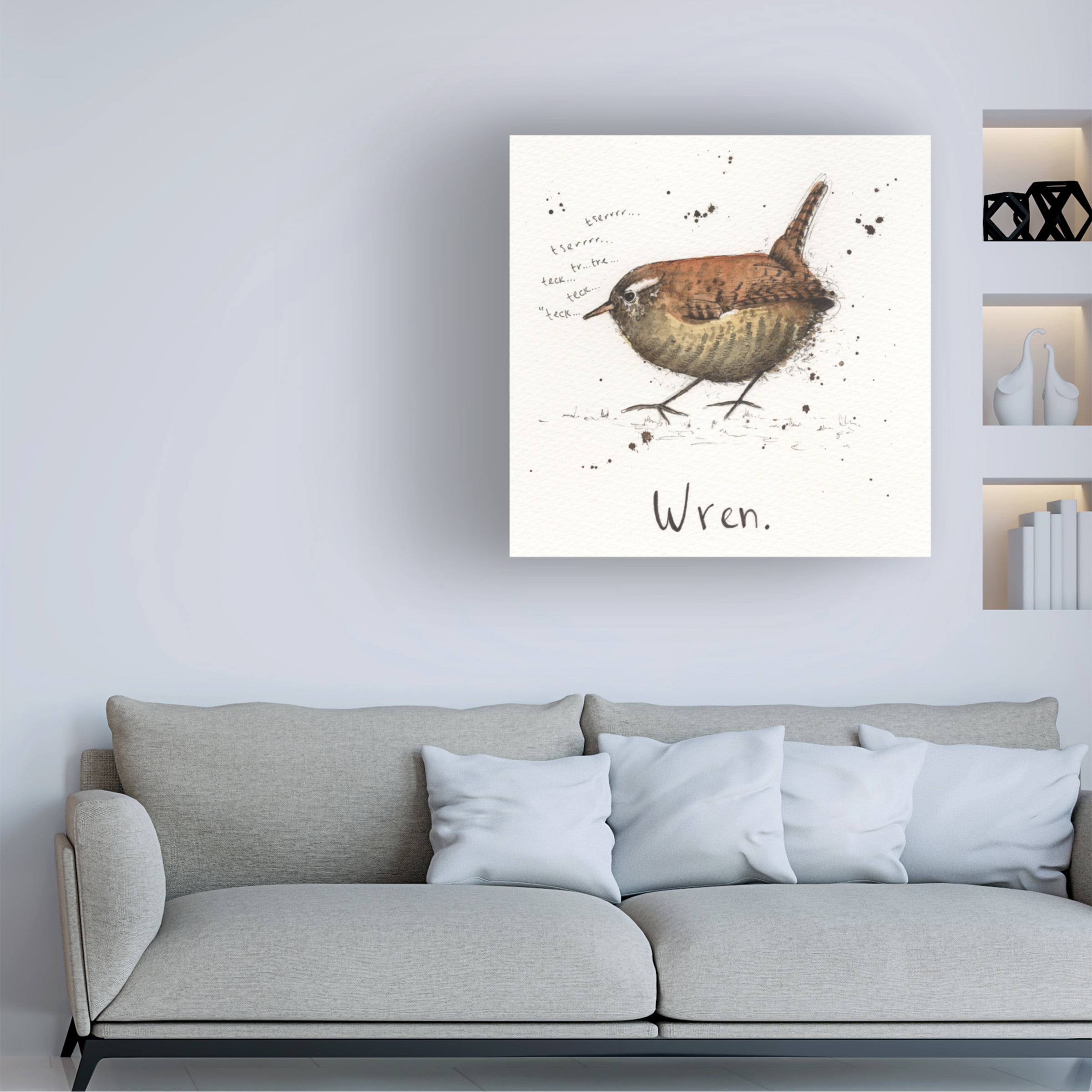 Michelle Campbell 'Wren' Canvas Art