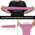 thumbnail image 4 of Rocae Pink Gingham for Sports Cooling Arm Compression Sleeves for Men Women Teenager,Breathable,Outdoor Essentials Sun Protection Arm Sleeves, 4 of 8