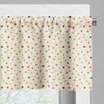 thumbnail image 3 of Ambesonne Cosmic Valance Pack of 2, Colorful Stars Stellar, 42"X12", Multicolor, 3 of 5