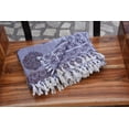thumbnail image 3 of Fabdivine- Handmade Block Print Cotton Throw Blanket – Guldasta Print, 90"X54", 3 of 7