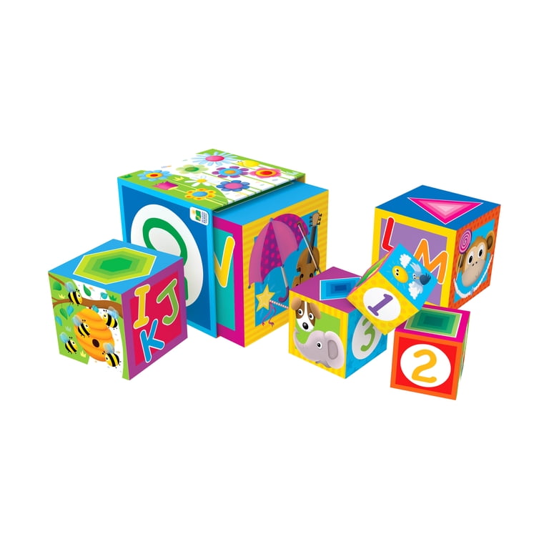 The Learning Journey Stacking Cubes, 10 Piece Set photo 2