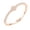 Rose Gold, variant on Crown Diamond Bracelet Fashion Girl Popular Rose Gold Bracelet Ring Europe and The United States Fashion Heart Shape Diamond Encrusted Crown Bracelet Korean Version of Simple