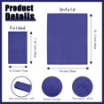 thumbnail image 2 of 100 Pcs 2-Ply Navy Blue Napkins Paper Napkins Disposable Guest Hand Towels for Bathroom Dinner Wedding Baby Shower Party Guest Bathroom Napkins, 2 of 7