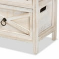 thumbnail image 5 of Baxton Studio Tracen Rustic and Modern Light Brown Wood 3-Drawer Storage Unit, 5 of 8