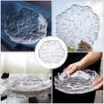 thumbnail image 2 of 1 Pce Assiette à Salade Créative Plat en Verre pour la Maison Assiette de Service pour Aliments et Collations pour la Maison, 2 of 5